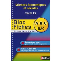 Sciences économiques et sociales - Terminale ES - Bloc fiches