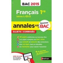 Annales Bac 2015 Francais 1re