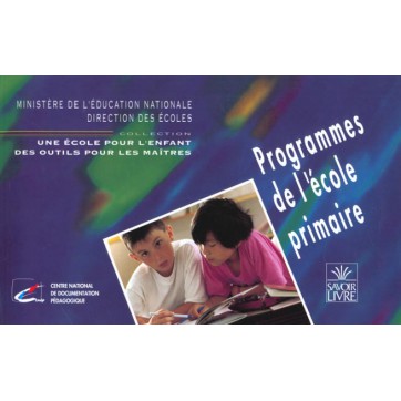 Programmes De L'Ecole Primaire 1995