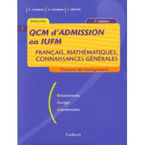 Qcm D'Admission En Iufm T.1 - 7E Edition