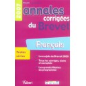 Annales corrigées du brevet - Français - 2007