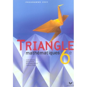 Mathématiques - 6Eme - Livre de l'élève (édition 2005)