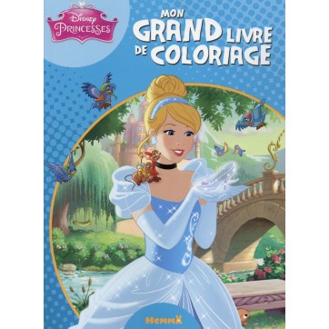 Disney princesses - Mon grand livre de coloriage