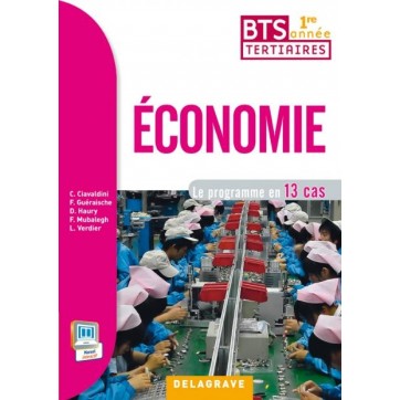 Economie - 1Ere année de BTS - Pochette de l'élève