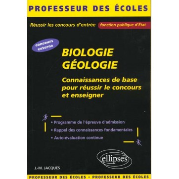 Biologie Geologie Connaissances De Base Pour Reussir Le Concours Et Enseigner Fonction Publique Etat