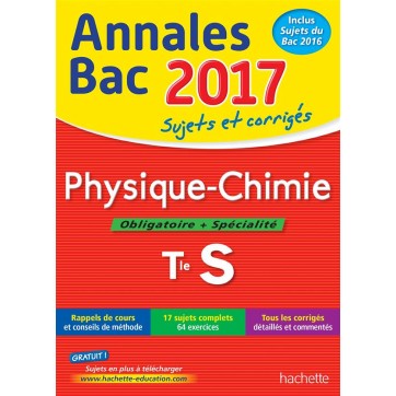 2017 - Physique-chimie - Terminale S