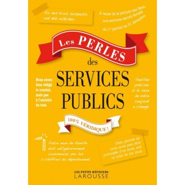 Les perles des services publics