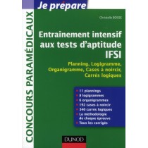 Entraînement intensif aux tests d'aptitude IFSI