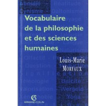 Vocabulaire De La Philosophie Et Des Sciences Humaines