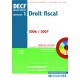 Decf epreuve 1 - Droit fiscal - Entrainement et cas corrigés (édition 2006-2007)