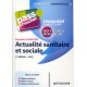 Actualité sanitaire et sociale - Concours A S/ AP/IFSI (édition 2013)