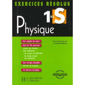 Exercices Resolus - Physique 1e S