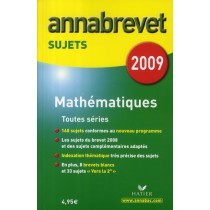 Mathématiques - Sujets (édition 2009)