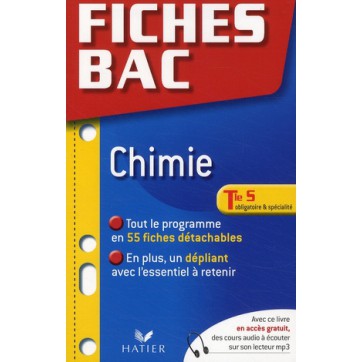 Fiches bac - Chimie